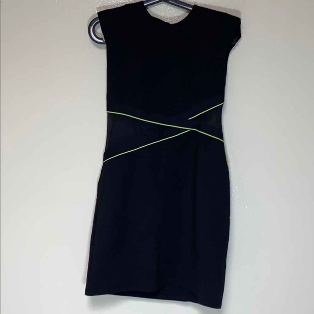NWT URBAN OUTFITTERS black cutout dress M